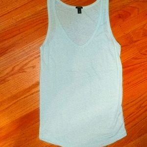 Cute mint green J.Crew tank top!